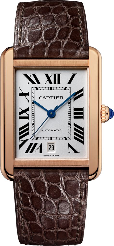 replica mens watches cartier|replica cartier tank watch for men.